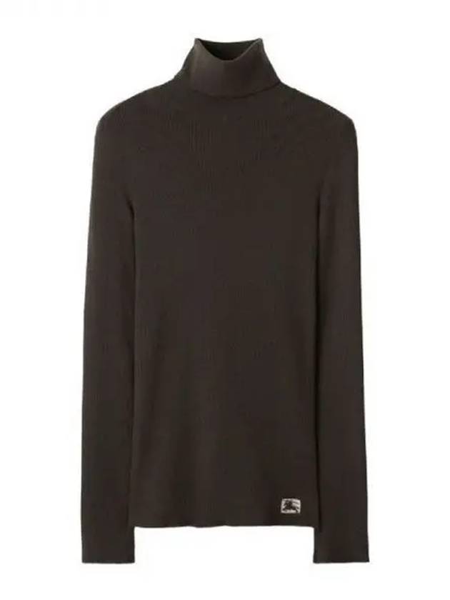 EKD logo patch turtleneck knit 271661 - BURBERRY - BALAAN 1