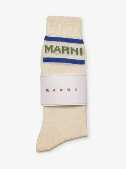 Logo Sock Cream - MARNI - BALAAN 2