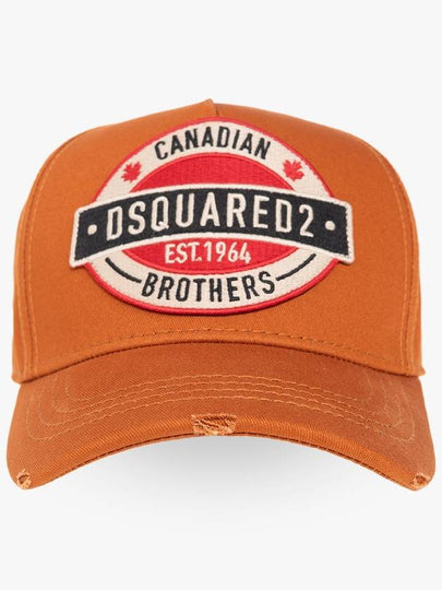 Logo Patch Trucker Cap Hat BCM062105C00001 - DSQUARED2 - BALAAN 2