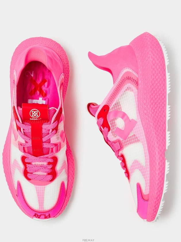 MG4X2 Ripstop Hybrid Cross Spike Shoes Pink - G/FORE - BALAAN 3