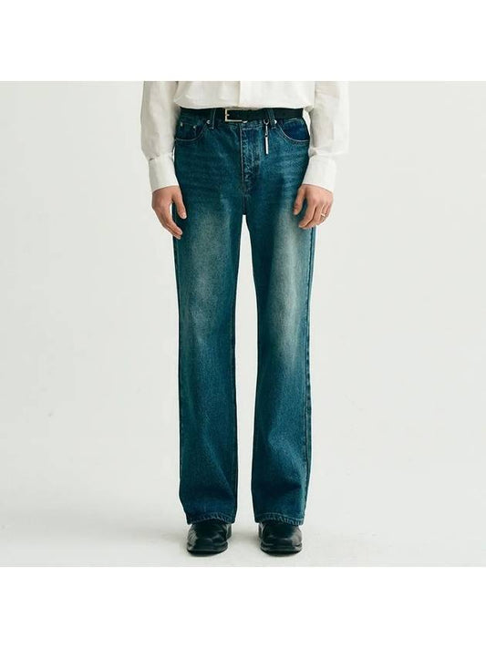 Classic Straight Jeans Middle Blue - NOIRER - BALAAN 2