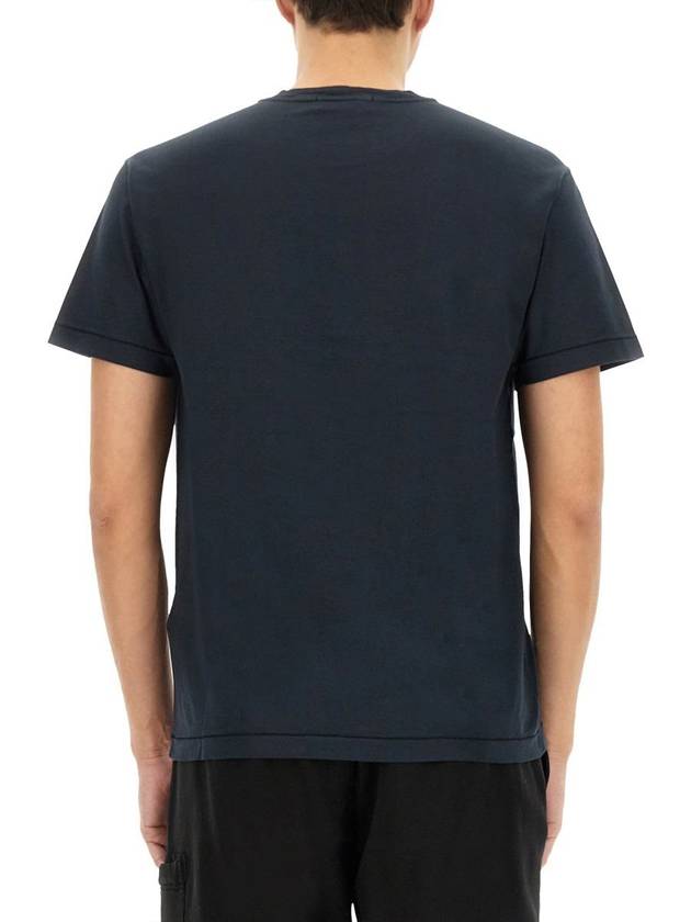 Stone Island T-Shirt With Logo - STONE ISLAND - BALAAN 3