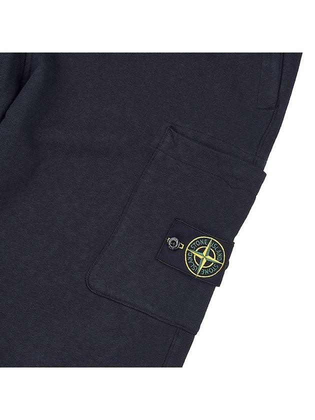 Old Treatment Cargo Track Pants Navy - STONE ISLAND - BALAAN 6