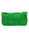 Padding Tech Medium Cassette Cross Bag Green - BOTTEGA VENETA - BALAAN.