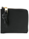 Le Porte Monnaie Tourni Leather Card Wallet Black - JACQUEMUS - BALAAN 1