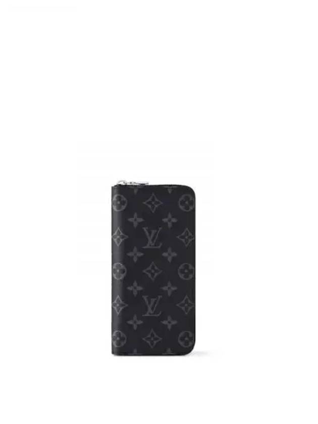 Vertical Monogram Eclipse Canvas Long Wallet Black - LOUIS VUITTON - BALAAN 2