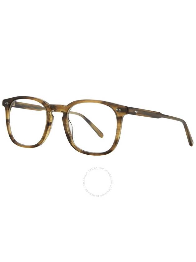 Garrett Leight RUSKIN Demo Square Eyeglasses 1106 BIO AT 48 - GARRETT LEIGHT - BALAAN 2