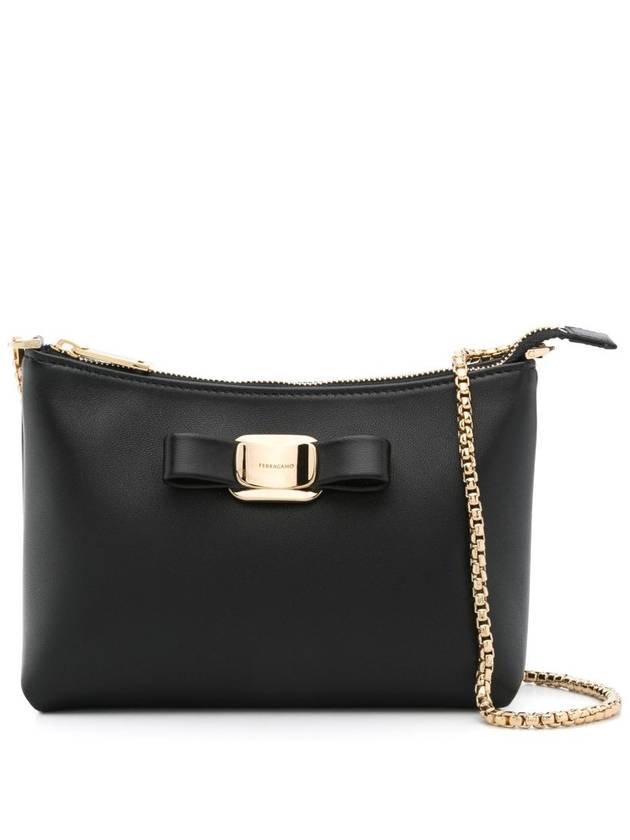 Mini Cross Bag Black - SALVATORE FERRAGAMO - BALAAN 2