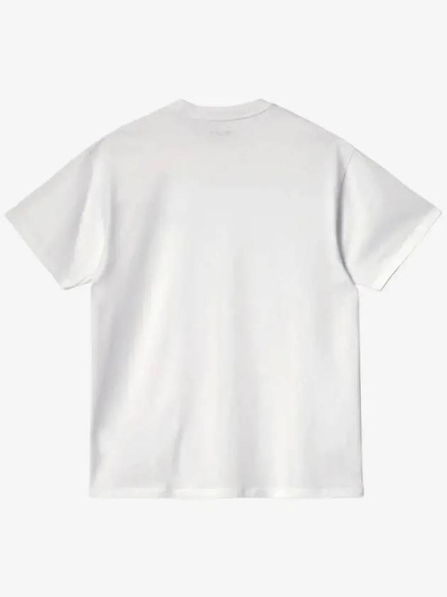 Carhartt WIP Short Sleeve American Script T Shirt White I029956 02 XX - CARHARTT WIP - BALAAN 2