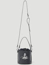 Daisy Drawstring Small Bucket Bag Black - VIVIENNE WESTWOOD - BALAAN 5