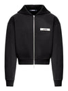 Jacquemus Hooded Sweatshirt 246JS2572036990 BLACK - JACQUEMUS - BALAAN 1