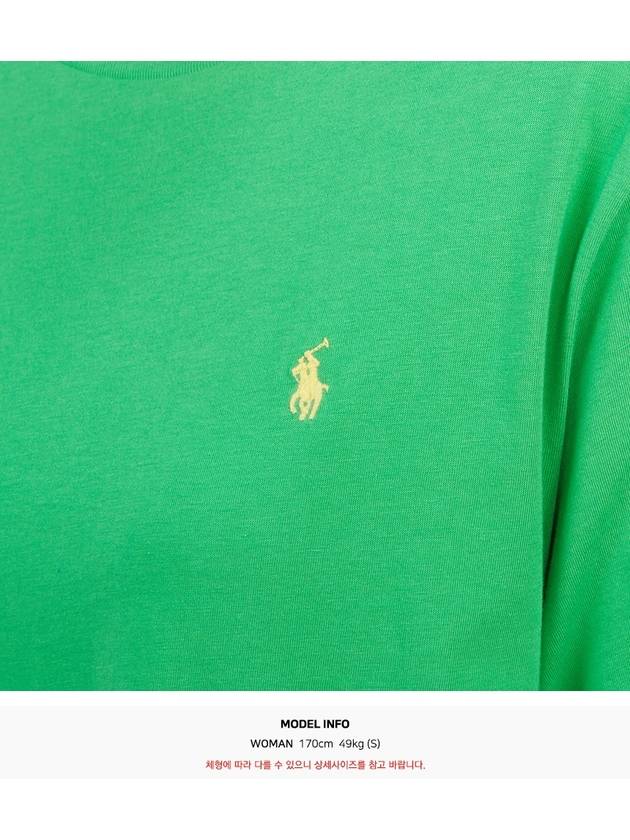 Kids T Shirt 323832904142 CLASSIC KELLY C1231 SOFT Green - POLO RALPH LAUREN - BALAAN 7