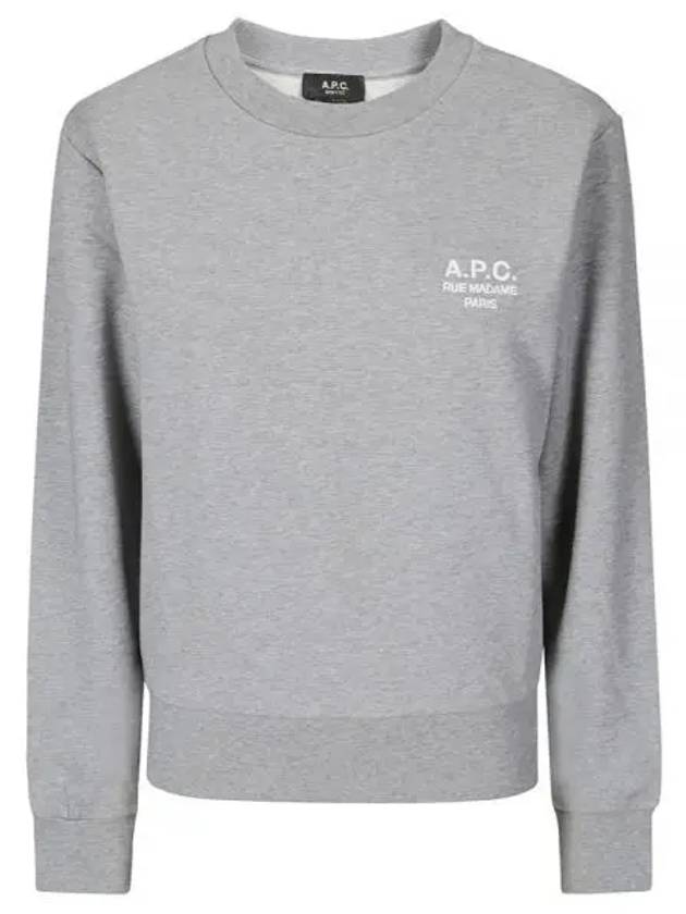 Rue Madame Cotton Sweatshirt Grey - A.P.C. - BALAAN 2