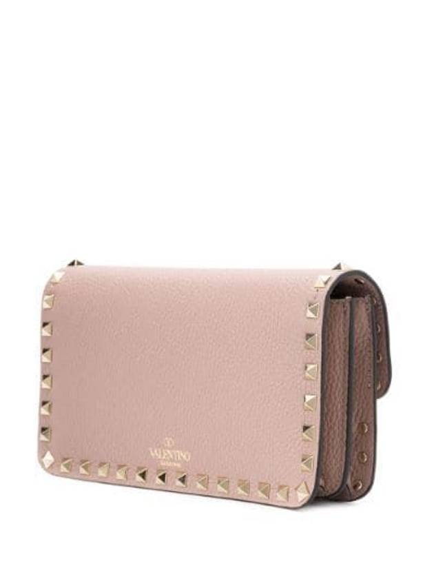 VALENTINO ROCKSTUD WALLET W/STRAP - VALENTINO - BALAAN 3