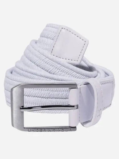 Braided Leather Belt White - UNDER ARMOUR - BALAAN 2