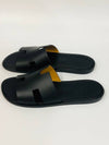 Izmir Sandal Calfskin & Noir - HERMES - BALAAN 3