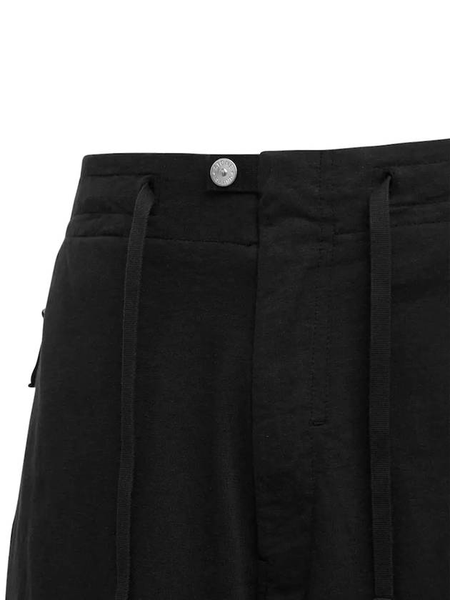 Wappen Patch Shadow Bermuda Shorts Black - STONE ISLAND - BALAAN 5