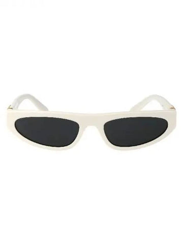 0MU 07ZS Logo Temple Sunglasses 271637 - MIU MIU - BALAAN 1