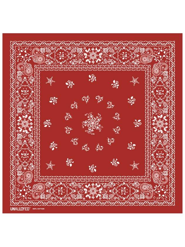 Knot Paisley Bandana Red - UNALLOYED - BALAAN 1