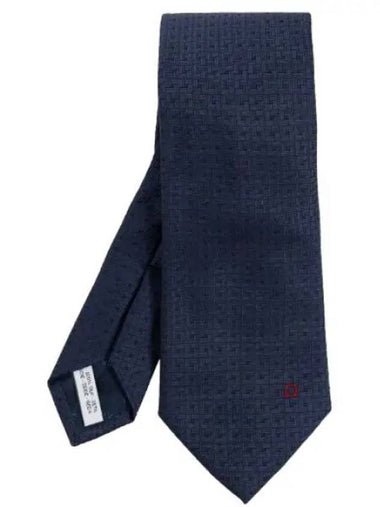 774151 350994 Gancini silk tie - SALVATORE FERRAGAMO - BALAAN 1