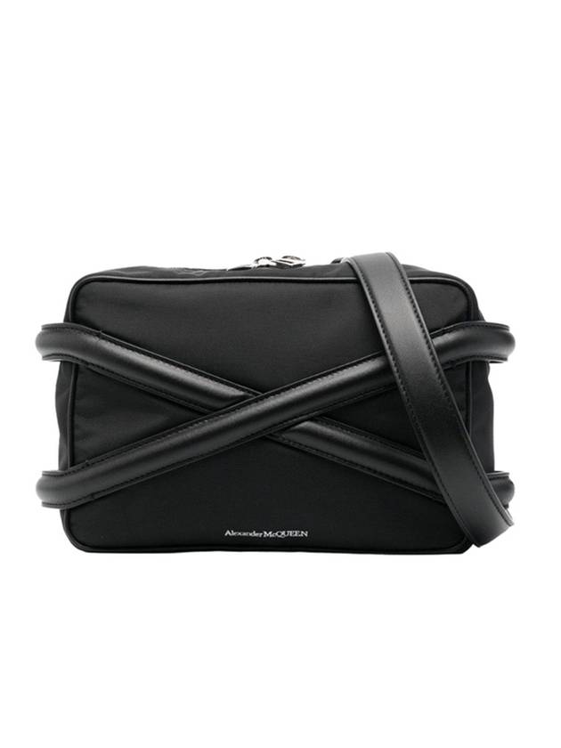 Harness Nylon Cross Bag Black - ALEXANDER MCQUEEN - BALAAN 1