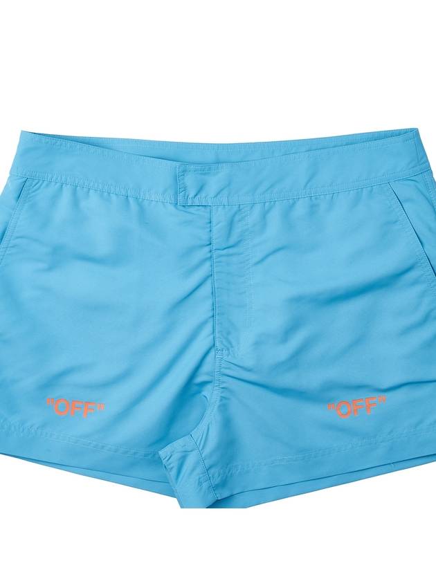 Off-printing swim pants OMFD002S23FAB0014320 - OFF WHITE - BALAAN.