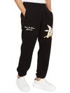 Storms In Heaven Cotton Track Pants Black - REPRESENT - BALAAN 6