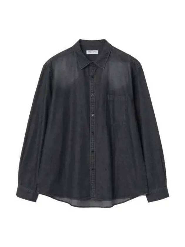 milo archive fading denim shirt fade black - MILLO ARCHIVE - BALAAN 1