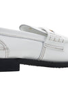 Patent Leather Penny Loafers White - MIU MIU - BALAAN 11