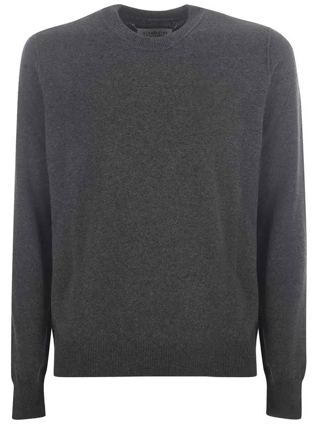 Crew Neck Cashmere Knit Top Grey - MAISON MARGIELA - BALAAN 2