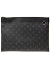 Pochette Apollo Monogram Eclipse Clutch Bag Grey - LOUIS VUITTON - BALAAN 1