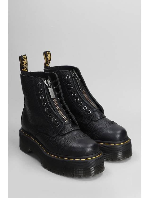 Sinclair Nappa Leather Walker Boots Black - DR. MARTENS - BALAAN 3