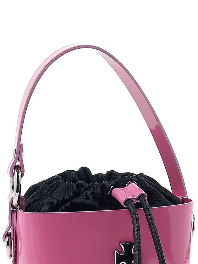 Daisy Drawstring Bucket Bag Pink - VIVIENNE WESTWOOD - BALAAN 9