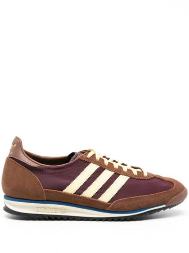 SL 72 OG Suede Low Top Sneakers Maroon Almost Yellow - ADIDAS - BALAAN 1