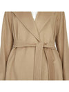 Umido Cashmere Single Coat Beige - MAX MARA - BALAAN 11