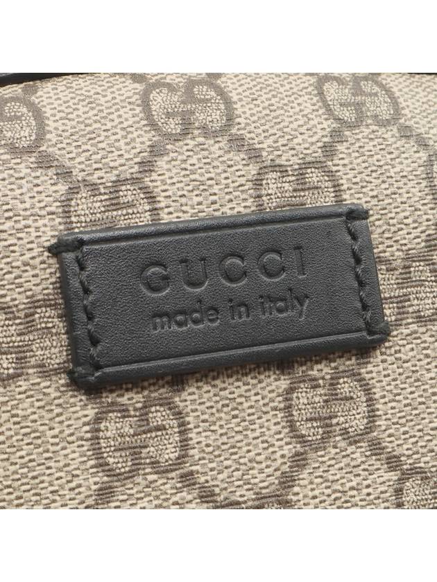 GG Supreme Canvas Black Trim Eden Backpack 406370 - GUCCI - BALAAN 5