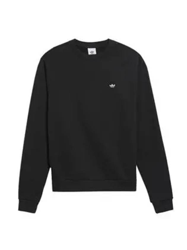 Original Heavyweight Schmoofoil Crew Neck Sweatshirt Black - ADIDAS - BALAAN 1