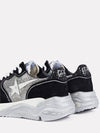 Silver Star Running Sole Low Top Sneakers Grey - GOLDEN GOOSE - BALAAN 3