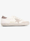 Super Star Lace Up Low Top Sneakers Light Brown White - GOLDEN GOOSE - BALAAN 2