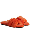 Oran Wool Sandals Orange - HERMES - BALAAN 2