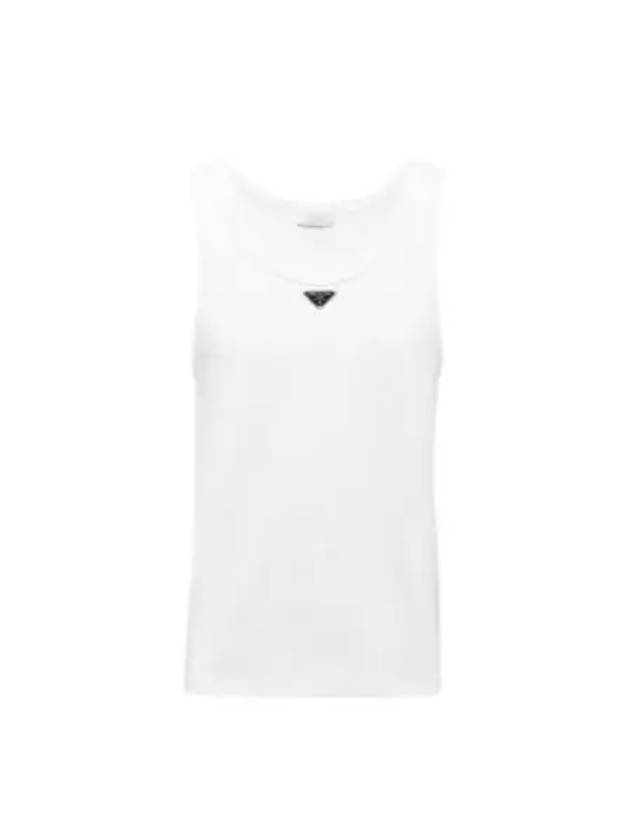 cotton tank top UJT109 11ZM F0009 S 222 - PRADA - BALAAN 2