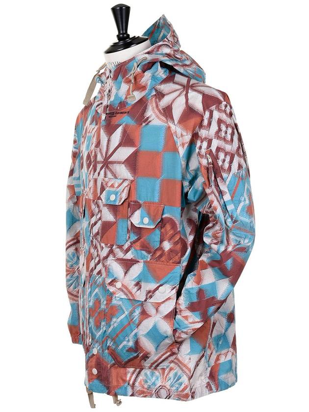 Atlantic parka cotton Islamic tile print - ENGINEERED GARMENTS - BALAAN 3