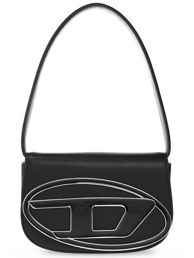 1DR Nappa Leather Shoulder Bag Black - DIESEL - BALAAN 3