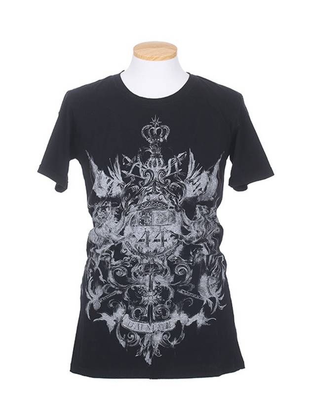 J601 1519 176 black tee shirt - BALMAIN - BALAAN 2