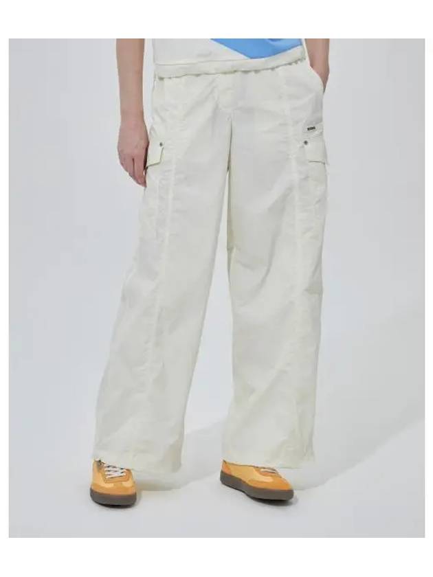 KODAK Wide Fit String Cargo Pants Women IVORY - KODO - BALAAN 1