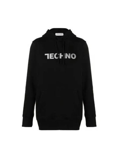 Techno Print Hoodie Black - 1017 ALYX 9SM - BALAAN 2