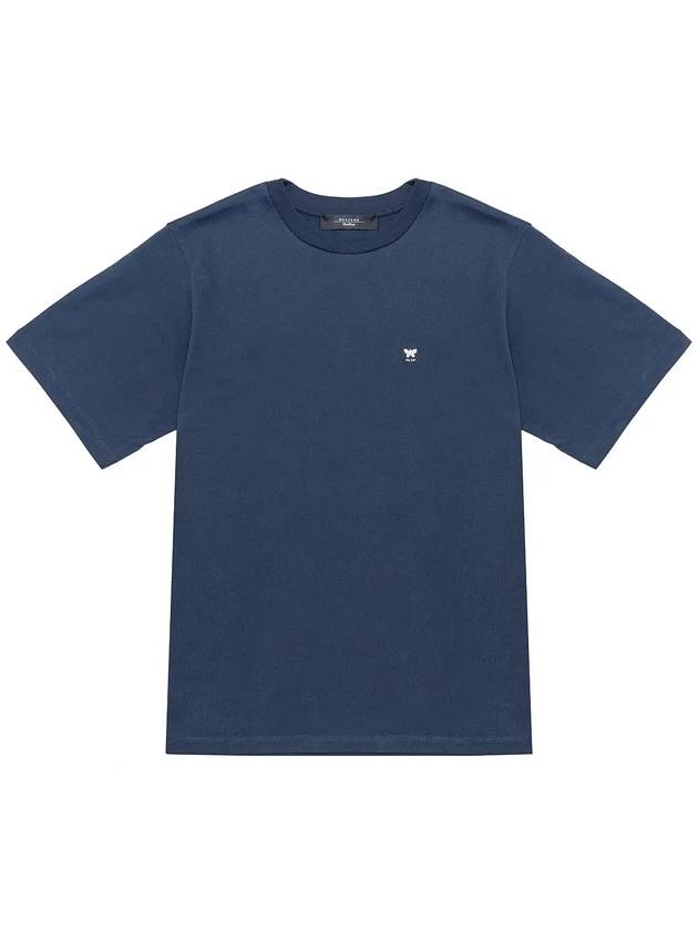 Deodara cotton t shirt navy 010 - MAX MARA - BALAAN 2