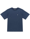 Deodara cotton t shirt navy 010 - MAX MARA - BALAAN 1