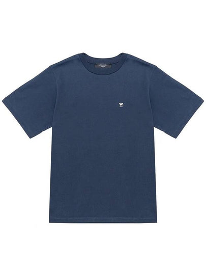 Deodara cotton t shirt navy 010 - MAX MARA - BALAAN 2