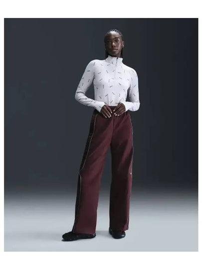 Sportswear Woven Track Pants Burgundy Crush - NIKE - BALAAN 2